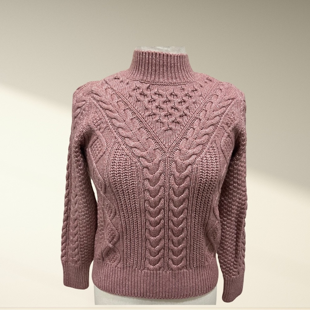 Abercrombie & Fitch Blush Knit Sweater | Size S